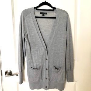 Banana Republic 100% Wool Boyfriend Cardigan